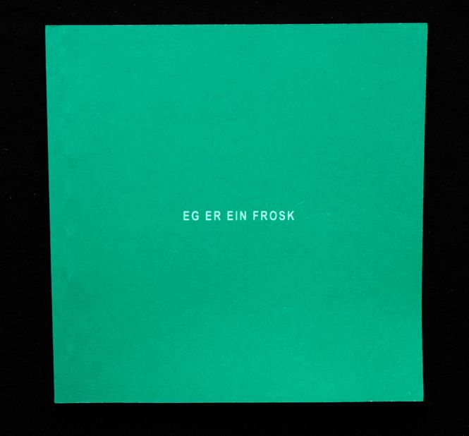 Hovedbilde Kurt Johannessen - Eg er ein frosk