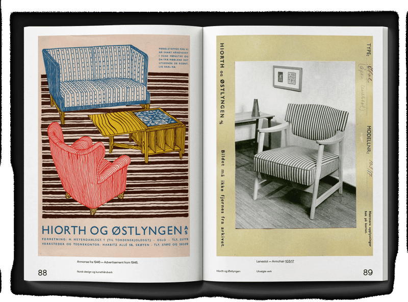 Hiorth og &Oslash;stlyngen - M&oslash;beldesign